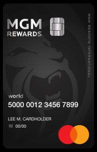 mgm mastercard benefits|MGM Rewards Mastercard® .
